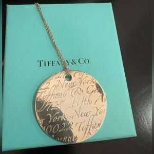 Tiffany & Co Large Jumbo Notes Necklace